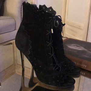 Jimmy Choo Peep Toe Booties